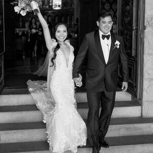 Galia Lahav mermaid designer wedding gown